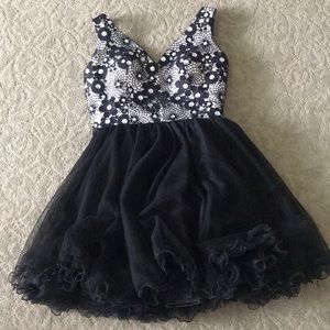 Black homecoming dress